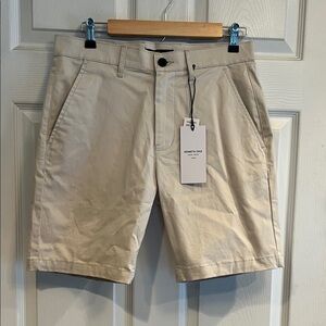 Kenneth Cole Tan Flat Front Shorts